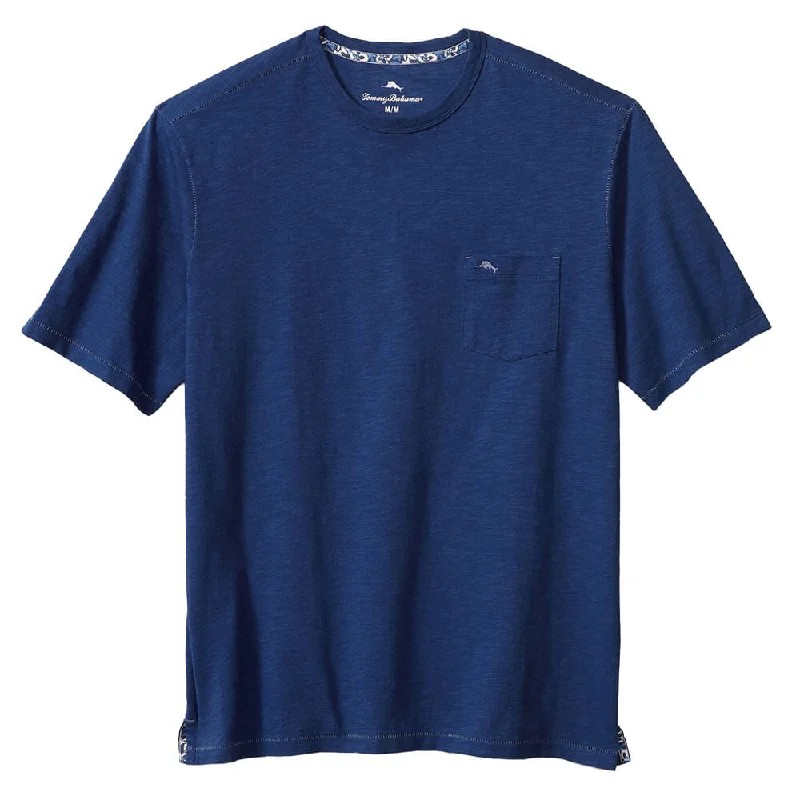 Warm Winter Series Tommy Bahama Bali Beach Crew T-Shirt -  Bering Blue