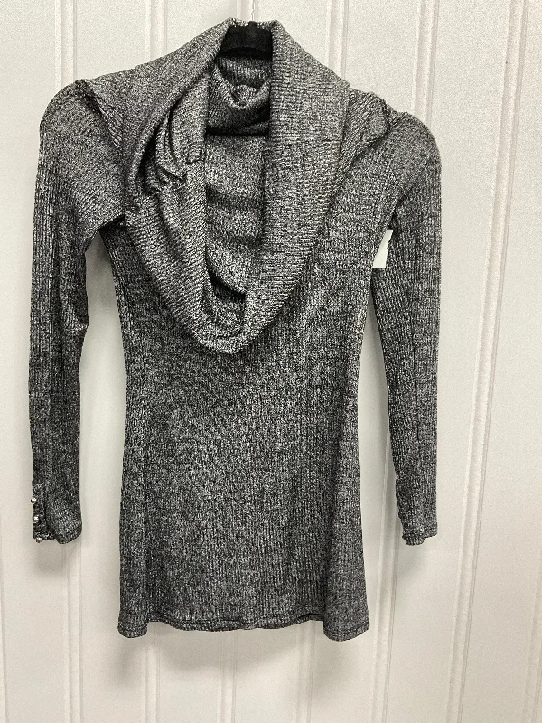 Comfortable Lifestyle Top Long Sleeve By White House Black Market In Black, Size: Xxs