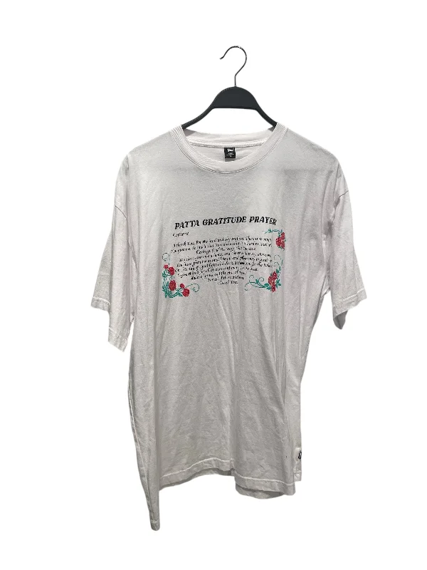 Simple Comfort Patta/T-Shirt/XL/Cotton/WHT/Cornucopia