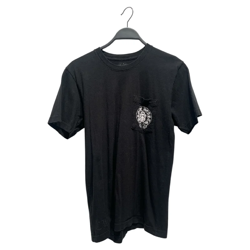 French Style CHROME HEARTS/T-Shirt/S/Cotton/BLK/CHROME HEARTS AMERICAN FLAG