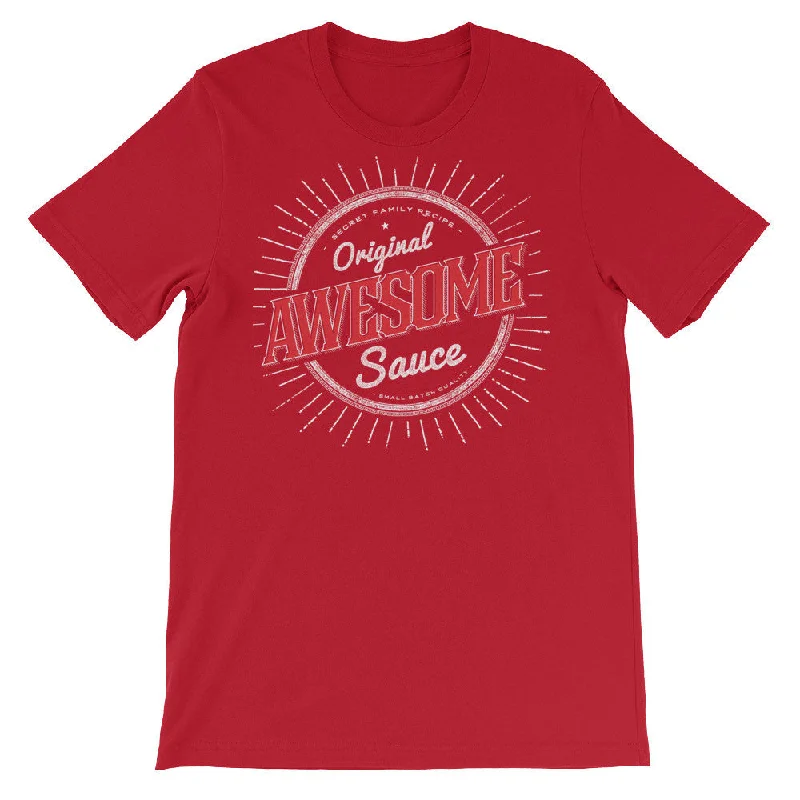 New Autumn And Winter Styles Awesome Sauce Graphic T-Shirt
