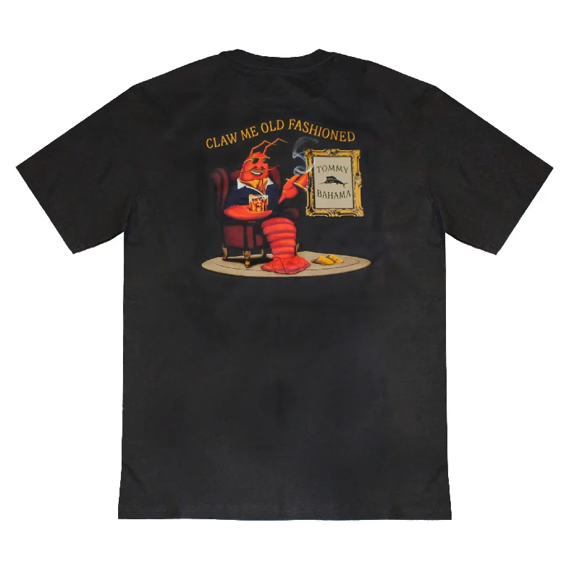 Comfortable Fashion Tommy Bahama Claw Me Old Fashoned T-Shirt - Coal
