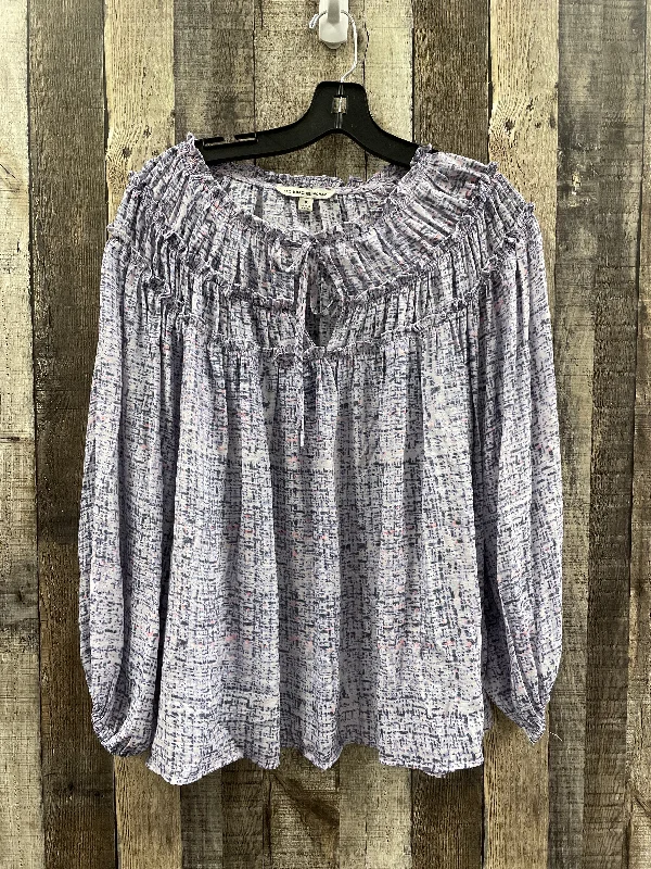 Trendy Items Top Long Sleeve By Zac And Rachel In Multi-colored, Size: 1x