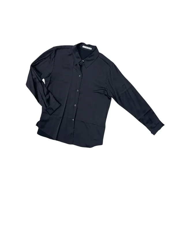 Versatile Itinerary Top Long Sleeve By Abercrombie And Fitch In Black, Size: M