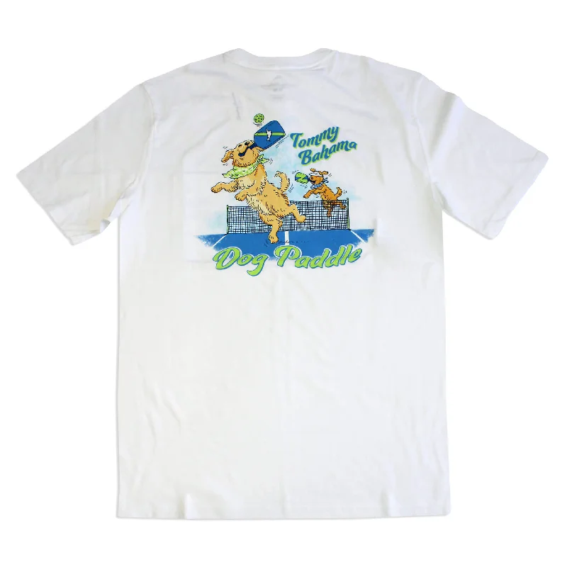 Classic Style Tommy Bahama Dog Paddle Pocket T-Shirt - White