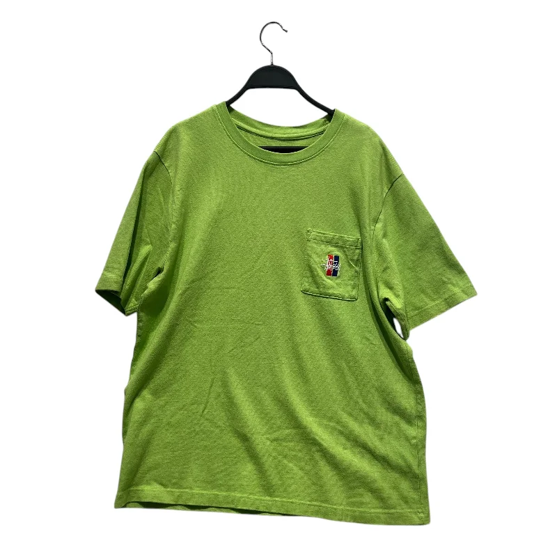 Youthful STUSSY/T-Shirt/L/Cotton/GRN/pocket tee