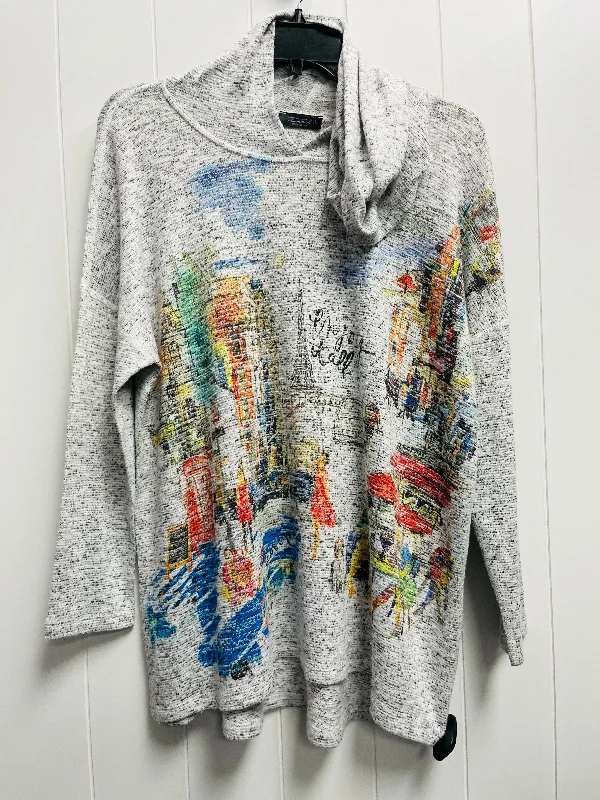 Customized Version Top Long Sleeve By INOAH In Grey, Size: S