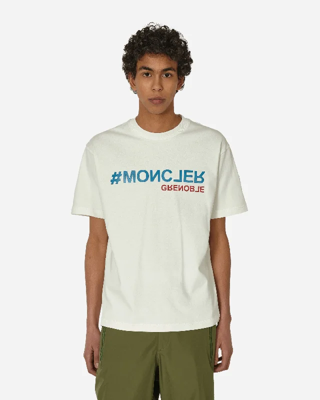 Noble And Elegant Day-Namic Logo T-Shirt White