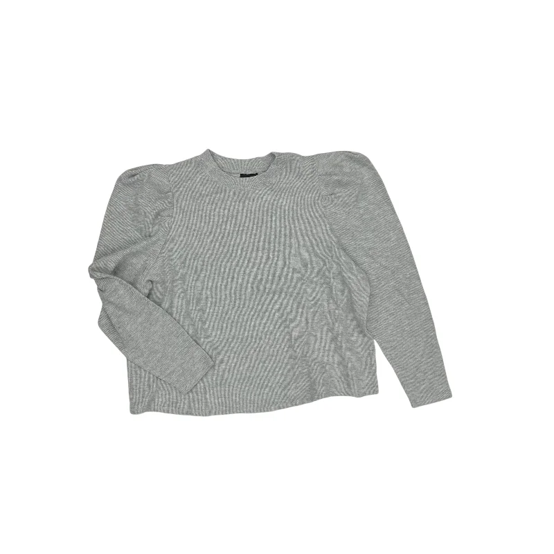 Modern Comfort Wear Top Ls By Who What Wear In Grey, Size:Xxl