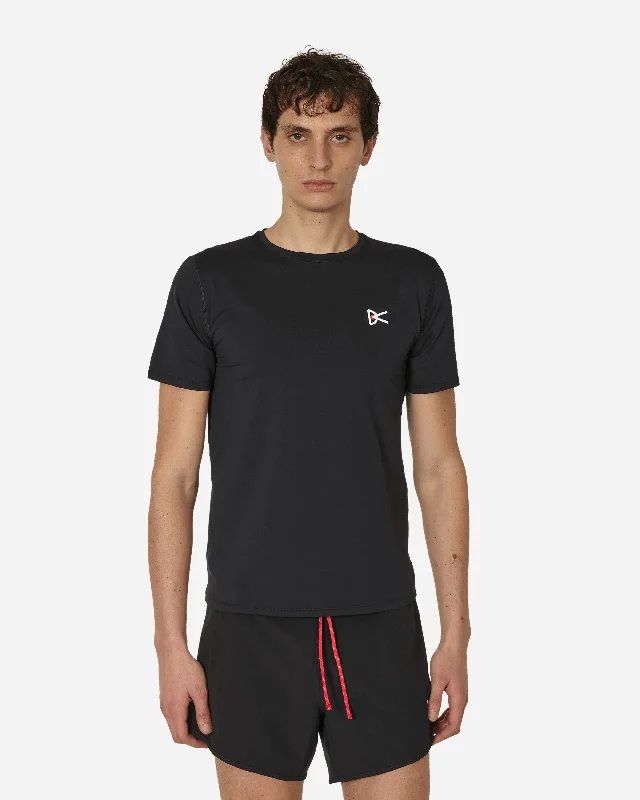 Relaxed And Casual Ultralight Aloe T-Shirt Black