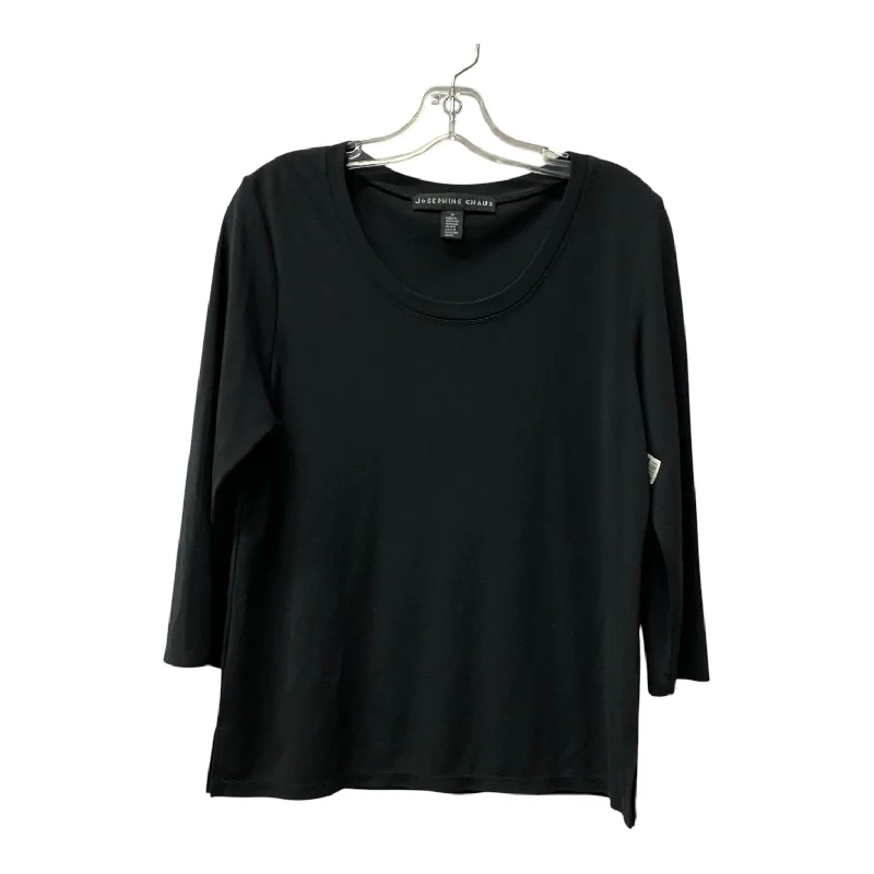 Personalized Series Top Ls By Josephine Chaus In Black, Size:M