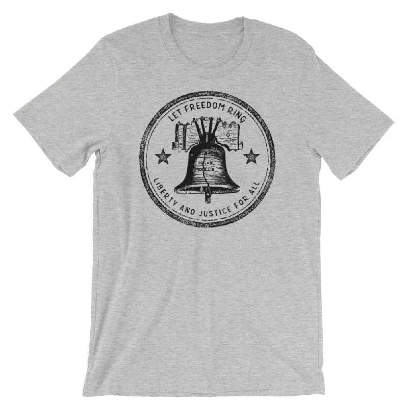 Soft Tops Let Freedom Ring Liberty Bell Graphic T-Shirt