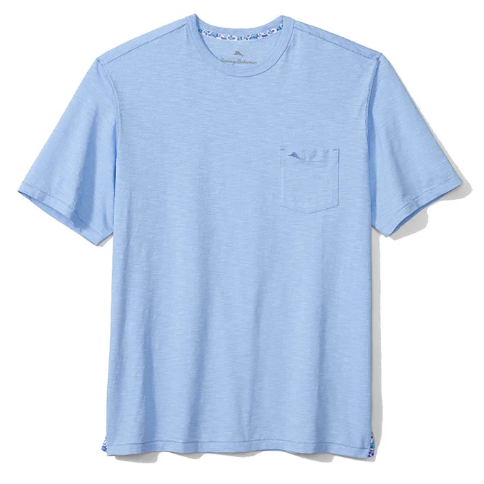 Personalized Wear Tommy Bahama Big & Tall Bali Beach Crew T-Shirt - Chambray Blue