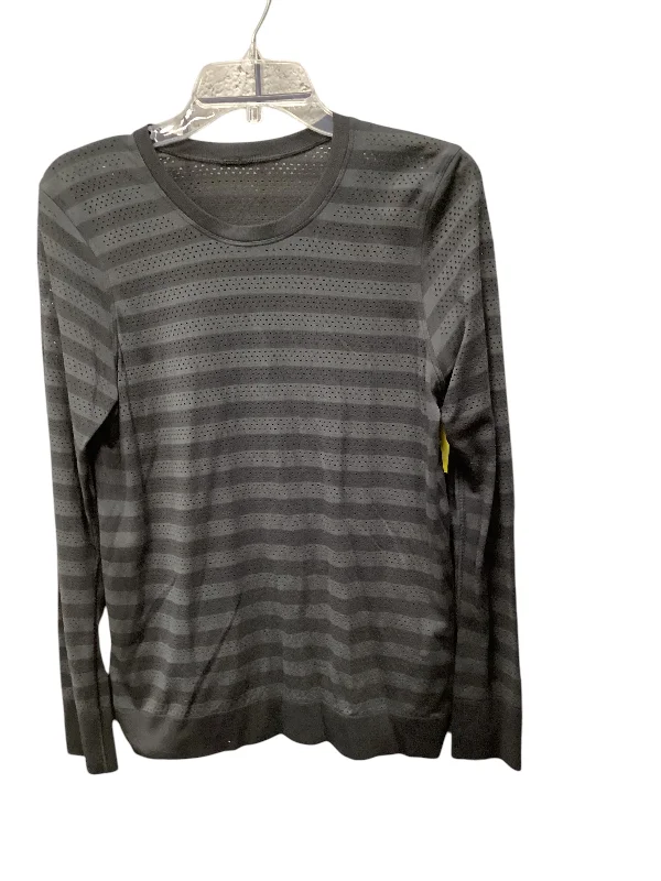 European Plan Top Long Sleeve By Lululemon In Black, Size: M