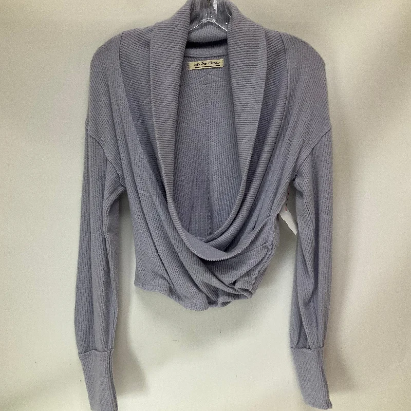 Cozy Fashions Top Long Sleeve By We The Free In Blue, Size: S