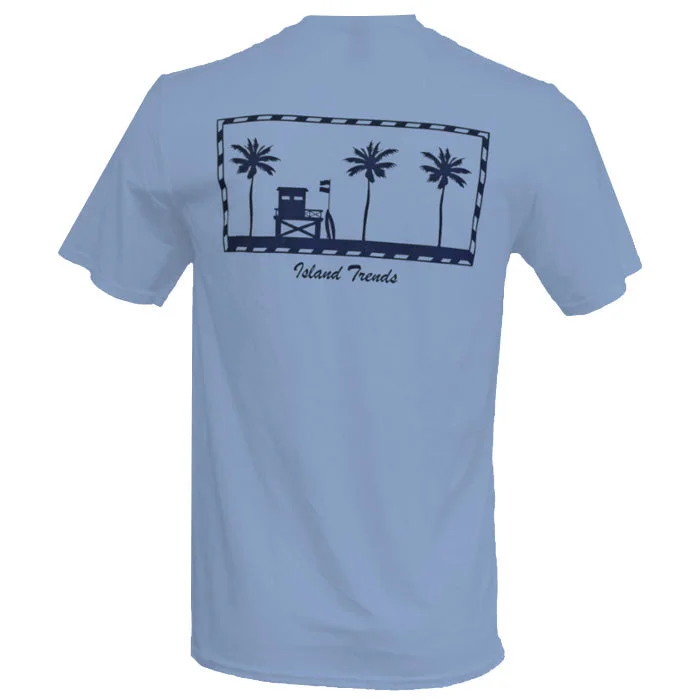 Noble Temperament Island Trends Marco Island Paradise Short Sleeve T-Shirt - Navy