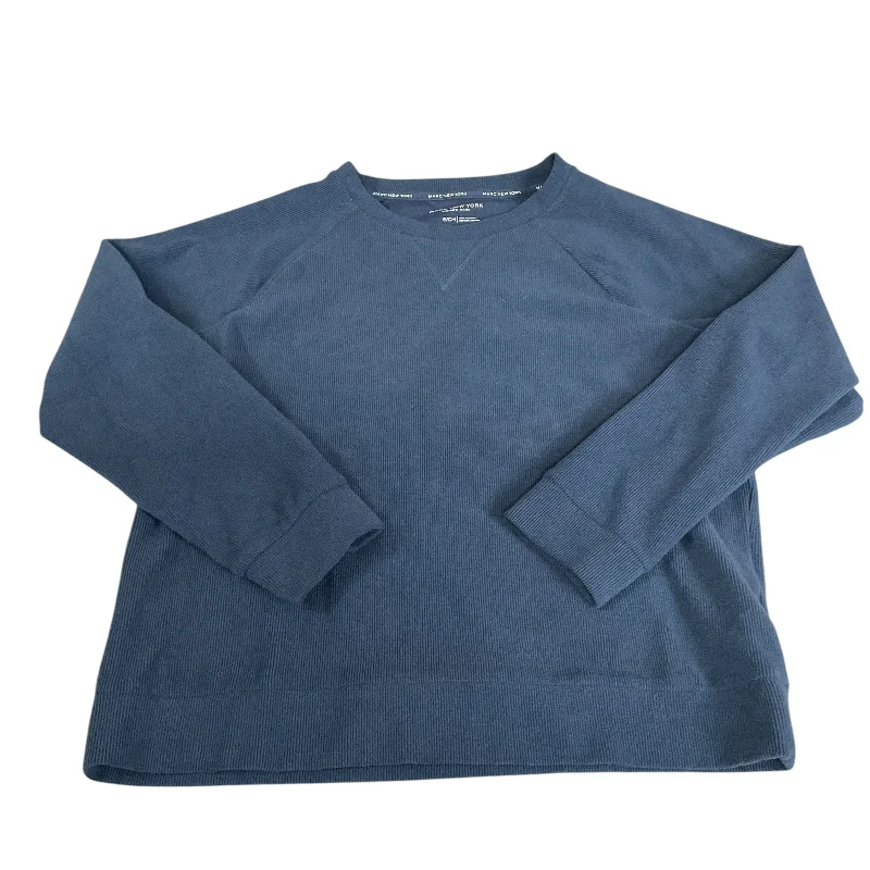 Sports Style Top Long Sleeve By Marc New York In Navy, Size: S