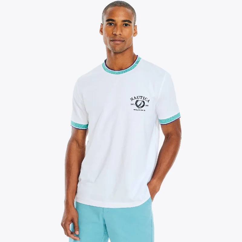Fashionable Comfort Nautica Mens Crewneck T-Shirt
