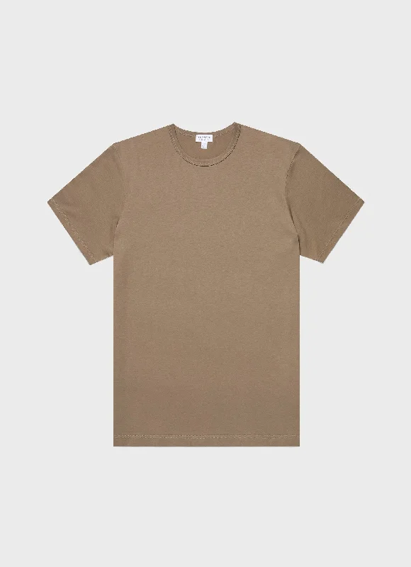 Easy Chic Men's Classic T-shirt in Dark Stone