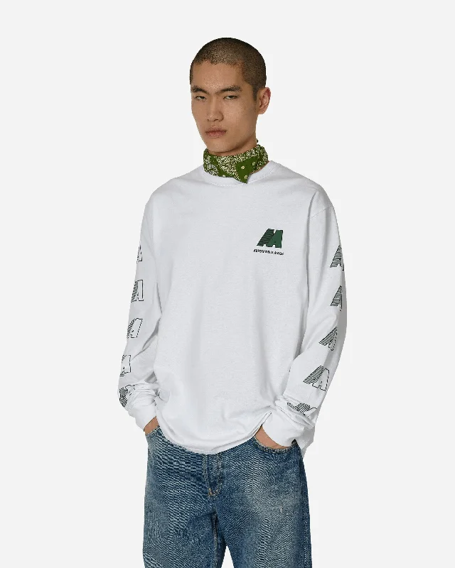 Chic Outfits AA Logo Longsleeve T-Shirt White