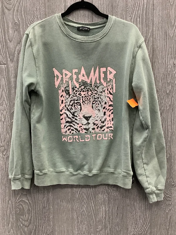 Youthful Vitality Top Long Sleeve By Clothes Mentor In Green, Size: M