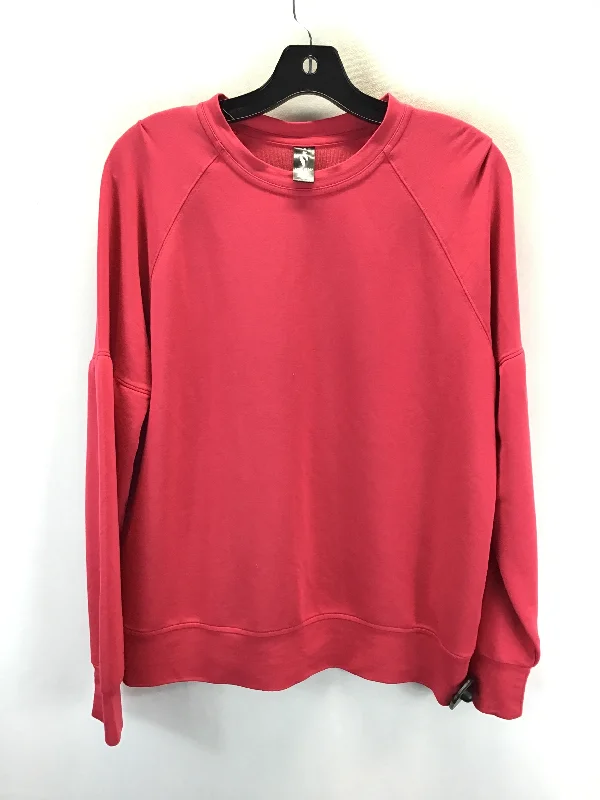 Energy Plan Top Long Sleeve By Skechers In Pink, Size: S