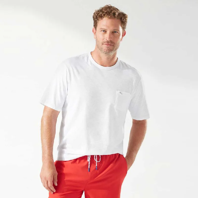 Luxury Style Tommy Bahama Big & Tall Bali Beach Crew T-Shirt - White