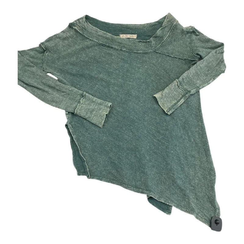 High-end Design Top Long Sleeve By We The Free In Green, Size: S