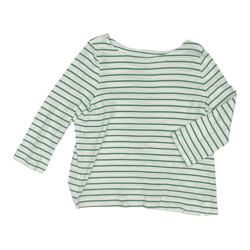 Cozy Lifestyle Top 3/4 Sleeve By Loft In Green, Size:Xl