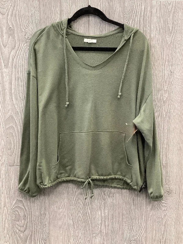 Energy Wear Top Long Sleeve By Maurices In Green, Size: L