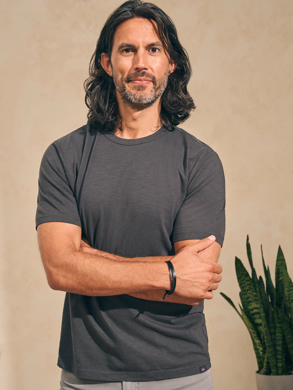 Classic Style Faherty Sunwashed T-Shirt - Washed Black