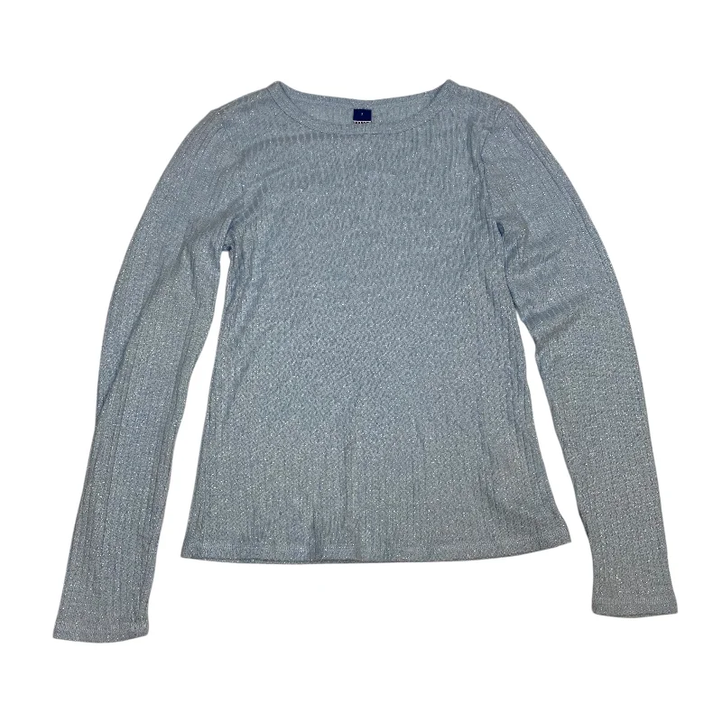 Casual And Versatile Top Long Sleeve By Old Navy In Blue, Size: S