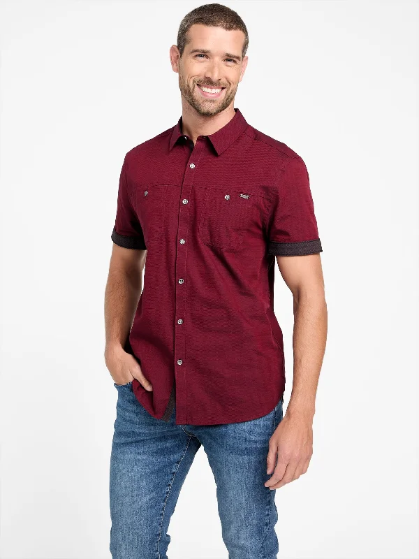 Easy Chic Wear Mavin Double Pocket Shirt
