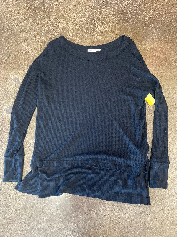 Warm Atmosphere Top Long Sleeve By We The Free In Black, Size: M