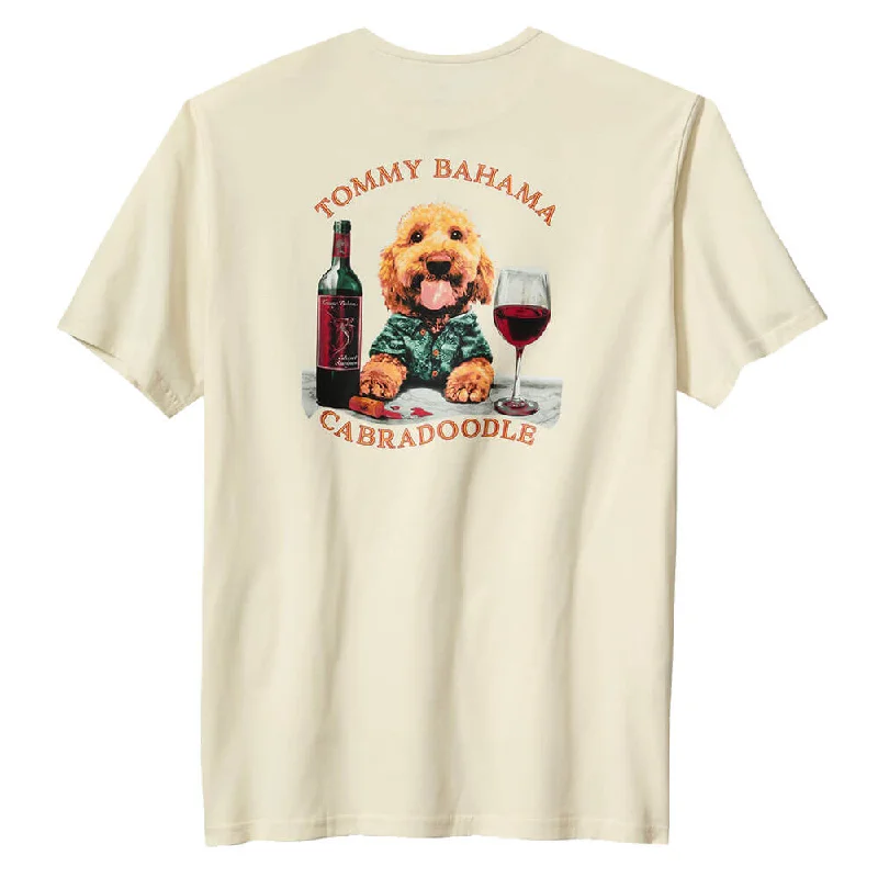 Unique Design Tommy Bahama Cabradoodle T-Shirt - Vanilla Ice