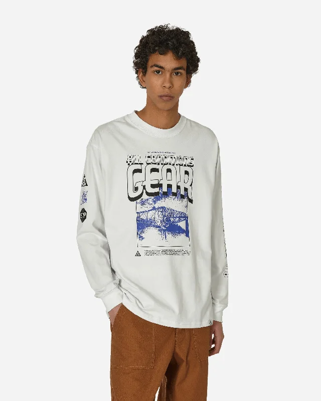 Spiritual Vitality ACG Graphic Longsleeve T-Shirt Summit White