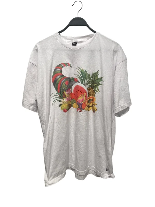 Versatile Outfits Patta/T-Shirt/XL/Cotton/WHT/Flowers