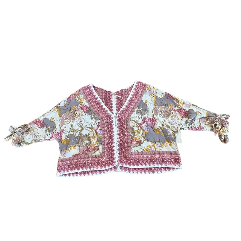 Personalized Wear Top Long Sleeve By Free People In Multi-colored, Size: S