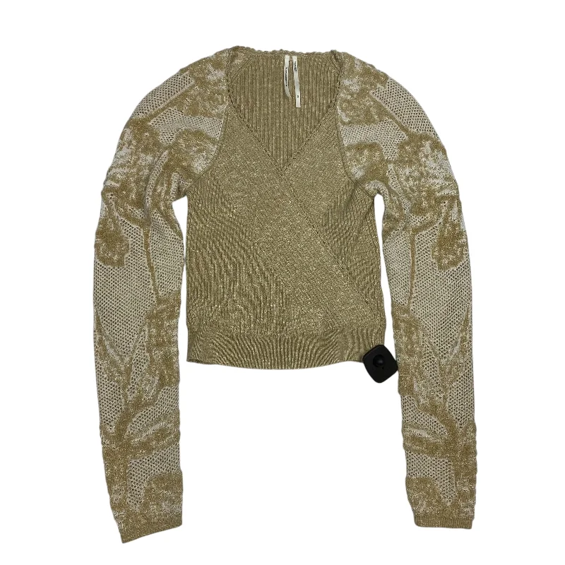 Lazy Home Top Long Sleeve By Anthropologie In Cream, Size: Xs