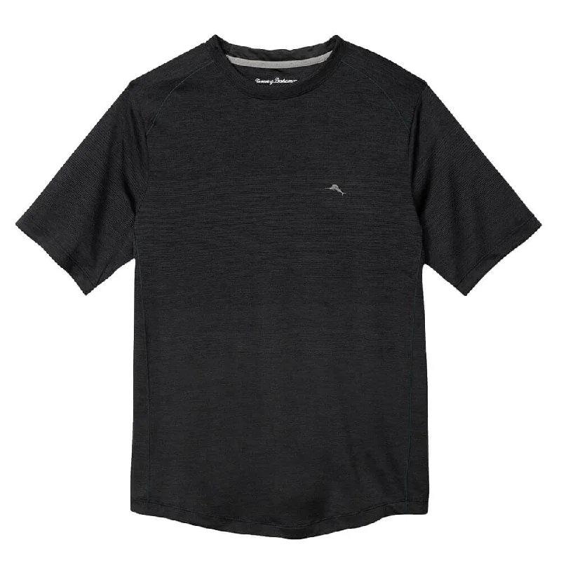 Trendy Items Tommy Bahama Oasis Fade Crew Neck T-Shirt - Jet Black
