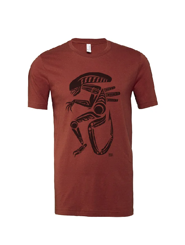 Cozy Outfit Xenomorph · Rust T-Shirt