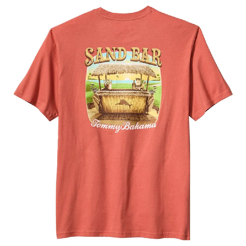 Fashionable And Versatile Tommy Bahama Bar For The Course T-Shirt - Red Ginger