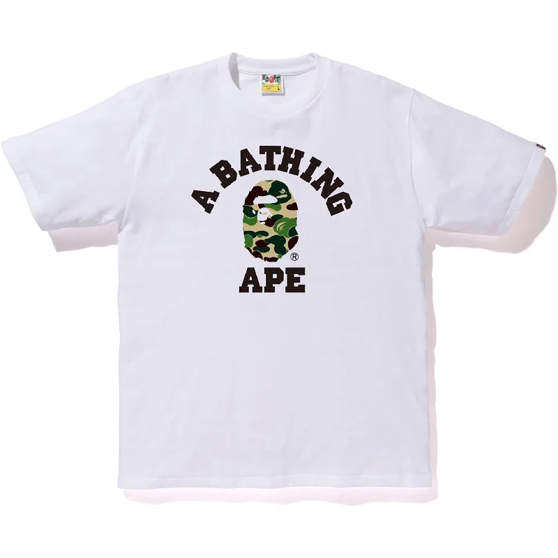 Casual Comfort Abc Camo College Tee Mens