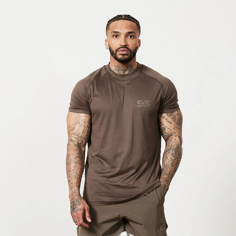 Elegant And Lazy Vanquish Utility Brown T Shirt