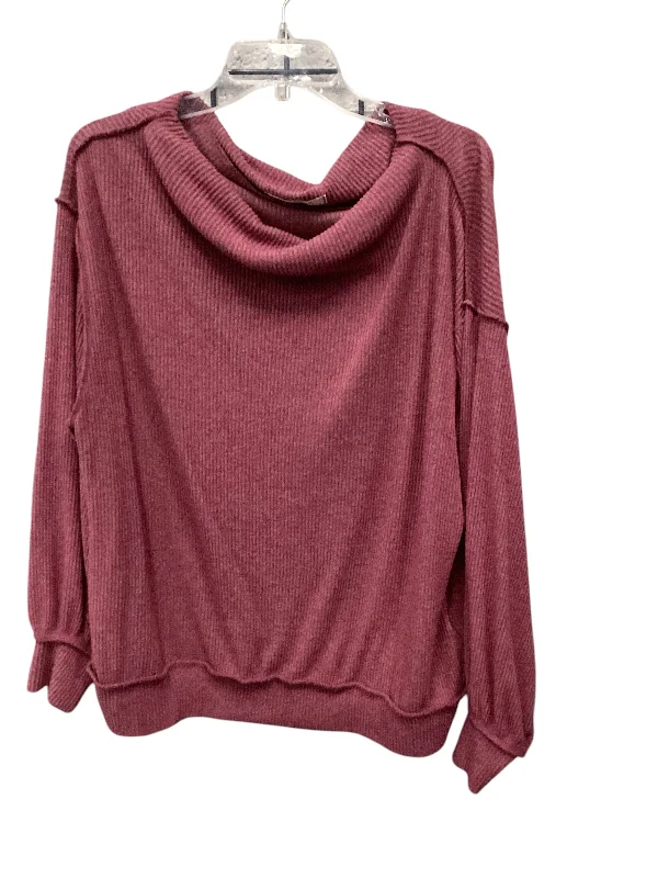 Fashion Classic Top Long Sleeve By We The Free In Red, Size: Xs