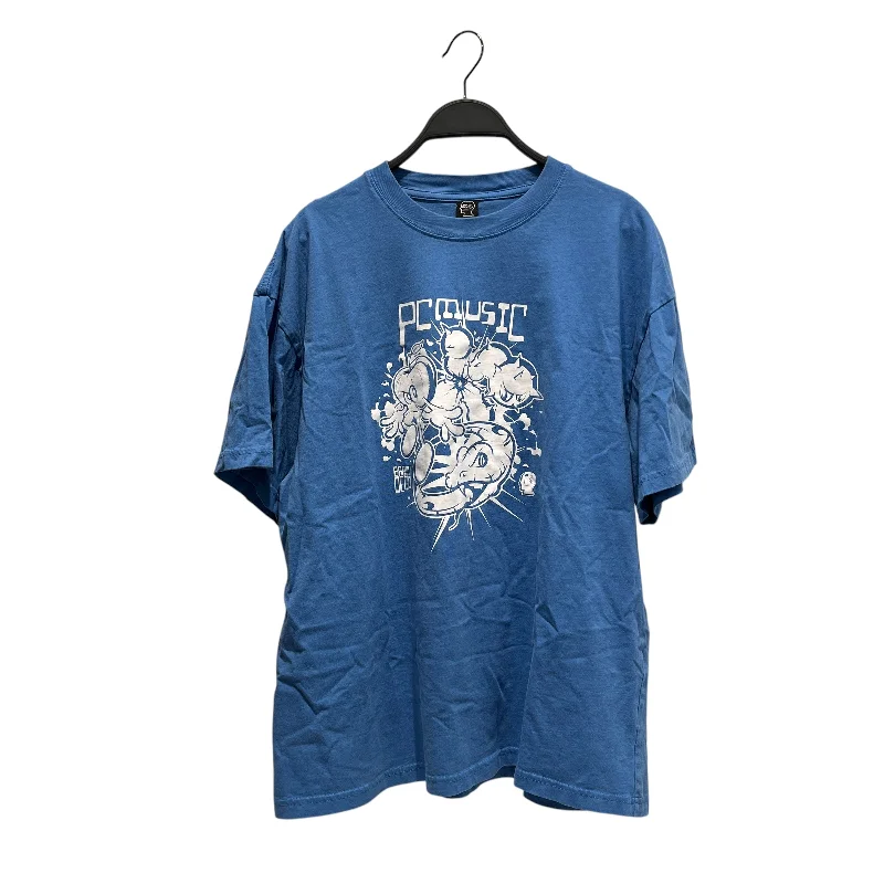 European And American Style Brain Dead/T-Shirt/L/Cotton/BLU/pc music
