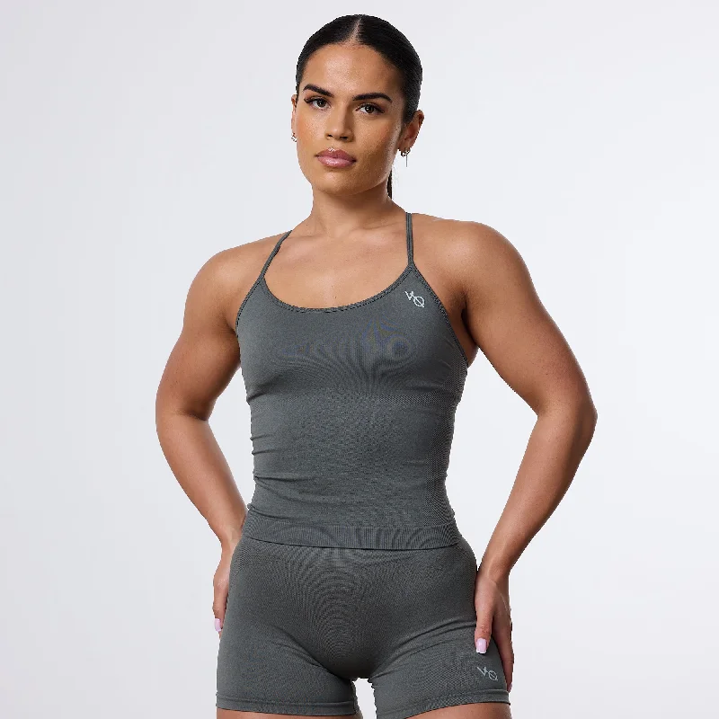 Party Wear Vanquish Elevate Seamless Dark Olive 2 in 1 Vest