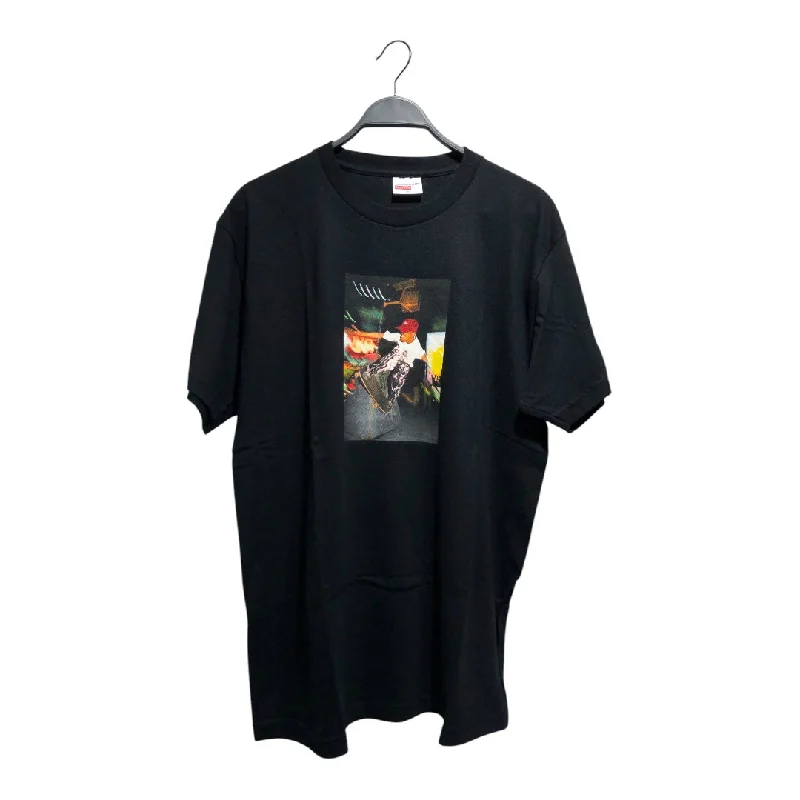 Design And Tailoring Supreme/COMME des GARCONS HOMME/T-Shirt/Cotton/BLK/Raglan Sleeve/