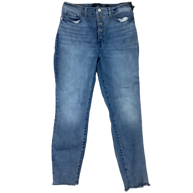Comfy Chic Wear Jeans Skinny By Lucky Brand In Blue Denim, Size: 10