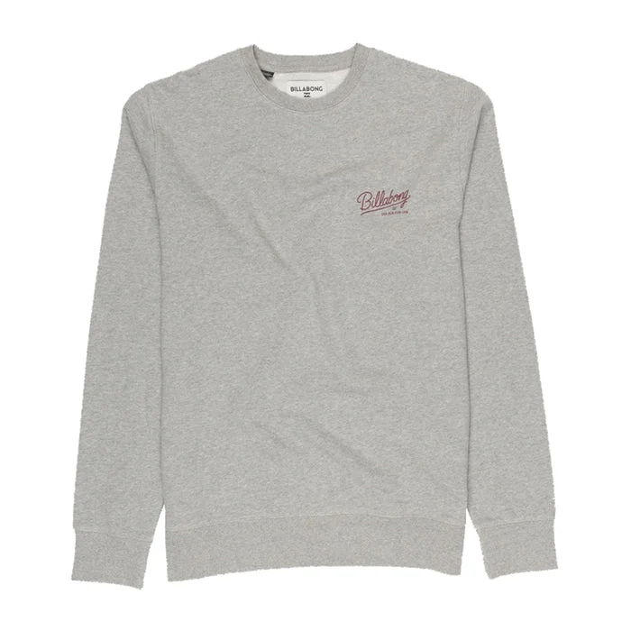 Versatile Comfort Wear Bill Baldwin Crew Light Grey Sweatshirt 440